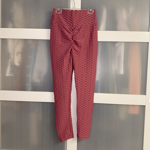 TikTok Leggings. Women’s Xs. Mauve. - Picture 2 of 3